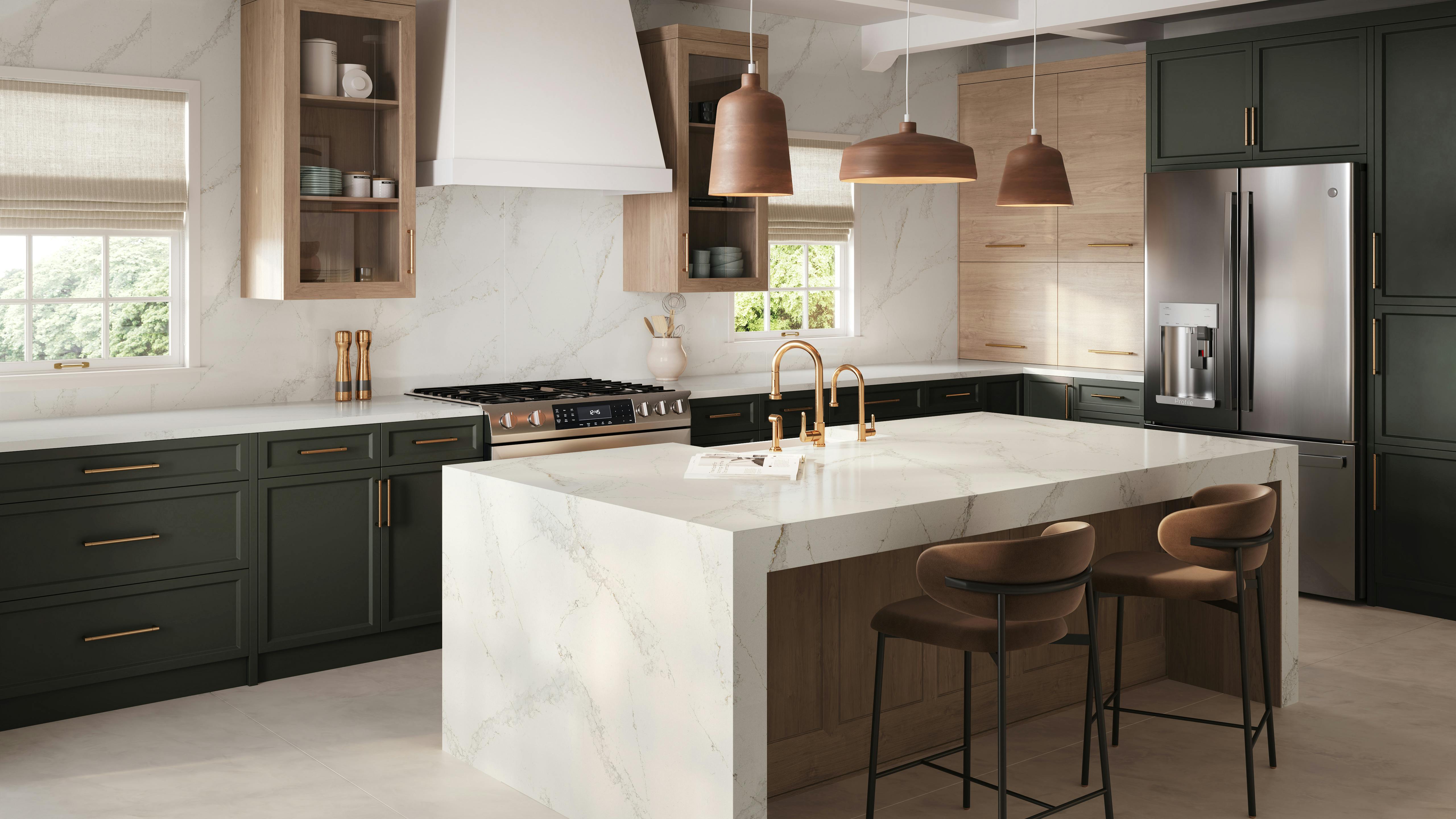 Silestone Kitchen Bronze Rivers